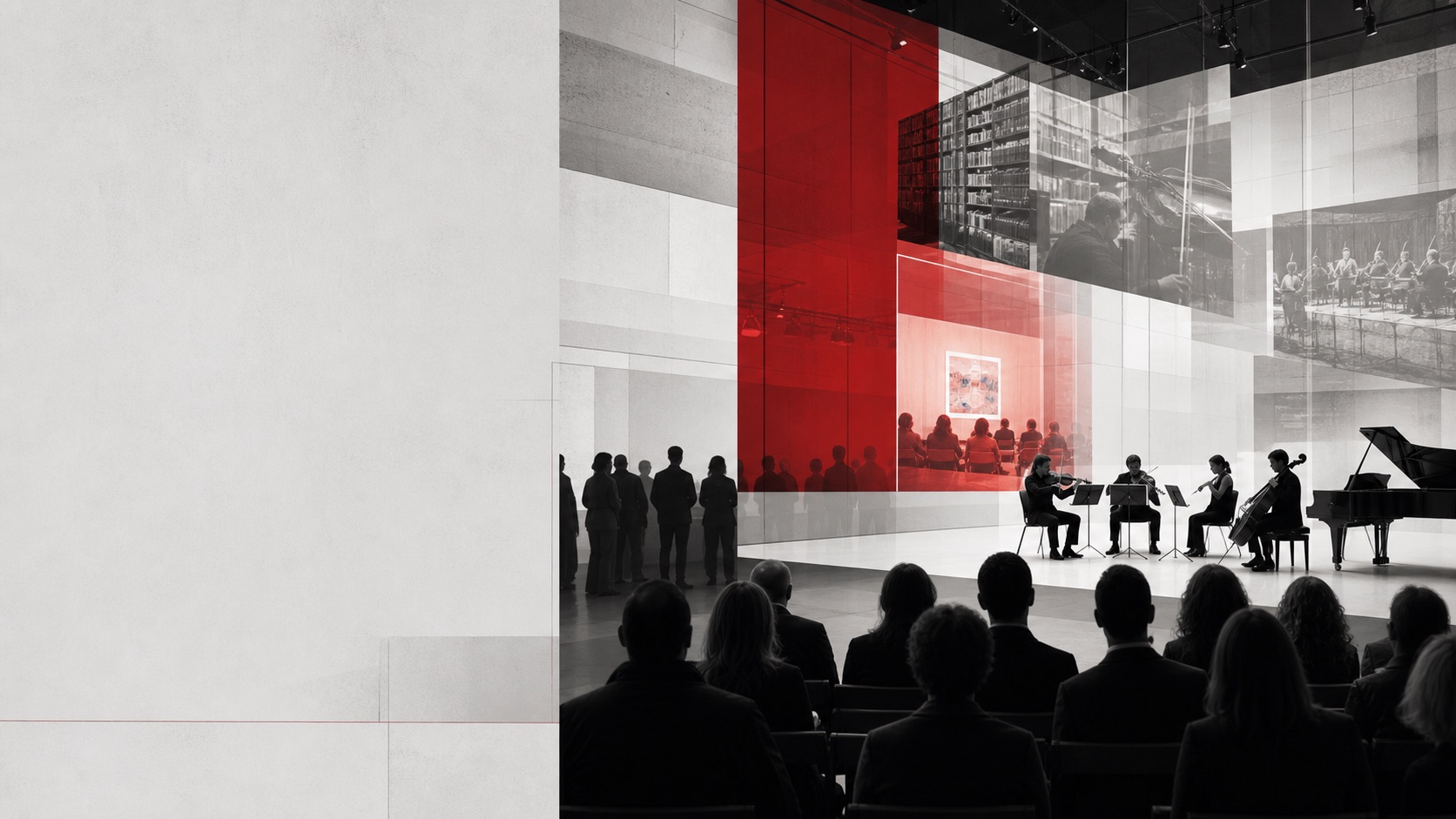Concerto da camera trasformato in più livelli di esperienza digitale e culturale
